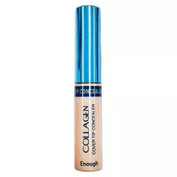 ENOUGH Collagen Cover Tip Concealer 9g, No. 13 Light Beige, 8 pcs.