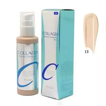 ENOUGH Collagen Moisture Foundation #13 Light Beige, 100ml