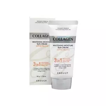 Enough Collagen Whitening Moisture Солнцезащитный крем 3 в 1 50 мл (3 варианта) #1pcs
