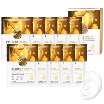 ENOUGH RICH GOLD Intensive Pro Nourishing Mask 10pcs