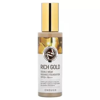 Enough, Rich Gold, тональная основа Double Wear Radiance, SPF 50+ PA+++, #21, 100 г (3,53 унции)