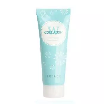 Enough W Collagen Pure Сияющая пенка для умывания 100мл (3 Тип) #1pcs