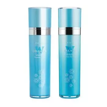 Enough W Collagen Whitening Premium Эмульсия 130мл / Тоник 130мл Emulsion