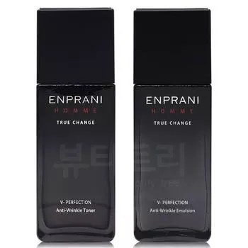 ENPRANI Homme V Perfection Тоник против морщин + Эмульсия Одинарный набор, 1 шт.