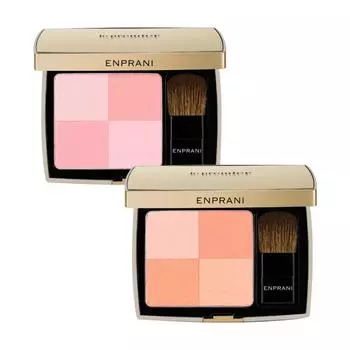 ENPRANI Румяна Glow Finish 9,8 г 01 Dusty Pink, 1 шт.