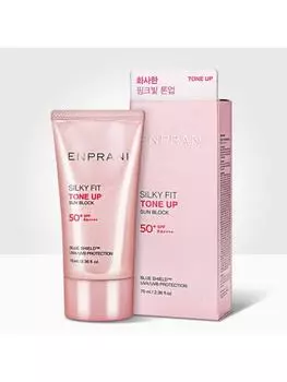 ENPRANI Silky Fit Tone Up Sun Block SPF50+PA++++, Солнцезащитный крем, KBeauty, Корейская косметика, пробник