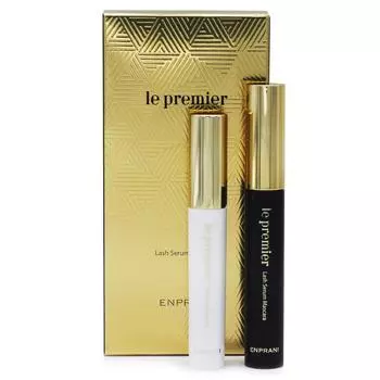 ENPRANI Тушь для ресниц Le Premier Lash Serum + эссенция, черная
