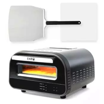 ENRO Бытовая техника Пиццерия Electric Kiln Master [Выпекайте настоящую пиццу на домашней кухне] Разогрейте до 400 за 20 минут