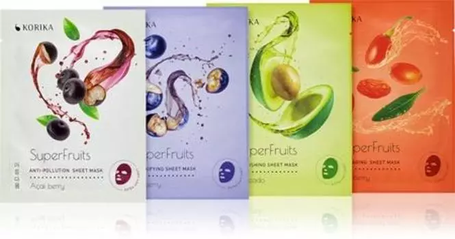 Ensemble De Masque En Tissu Superfruits TU прозрачный