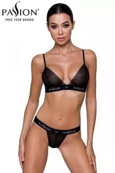 Ensemble lingerie Glamis - Noir 2XL/3XL чёрный