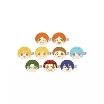 Ensemble Manju bangs clip F 9 pieces BOX Stars! !