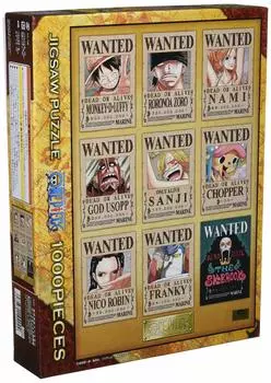 Ensky 1000 элементов пазла ONE PIECE НОВЫЕ ПЛАКАТЫ WANTED(50x75cm)