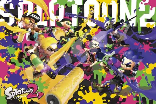 Ensky 1000 элементов пазла Splatoon2 Gachi Battle 50x75 см 1000-AC014