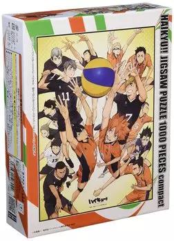 ENSKY 1000 Piece Compact Jigsaw Puzzle Haikyu!! TO THE TOP Opening!! 380530mm 1000c-09