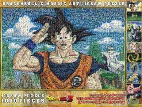 Ensky 1000 Piece Jigsaw Puzzle Dragon Ball Z Mosaic Art (50x75cm)
