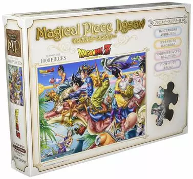 Ensky 1000 Piece Jigsaw Puzzle Magical Piece Jigsaw Dragon Ball Z Go Go Paradise (50x75cm)