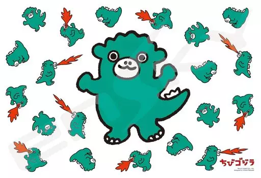 Ensky 108 Piece Jigsaw Puzzle Chibi Godzilla Chibi Godzilla (18.2x25.7cm)