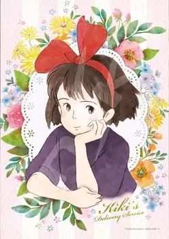 Ensky 108 Piece Jigsaw Puzzle Delivery Service Портрет Кики (18,2x25,7см) 108-417