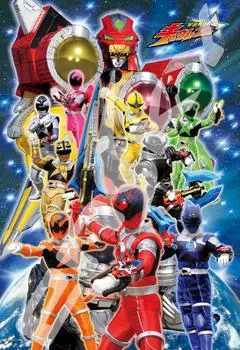 Ensky 108 Piece Jigsaw Puzzle Uchuu Sentai Kyuranger Large Piece (26x38cm)