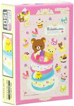 Ensky 150 элементов пазла Rilakkuma Sweets Mini Puzzle (10x14,7см) 150-242