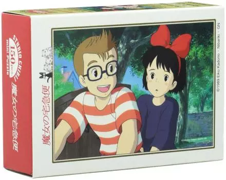 Ensky 150 Piece Jigsaw Puzzle Studio Ghibli Cinema Art 2 Shot Series Day to the Sea Mini Puzzle (10x14,7см) 150-Г06
