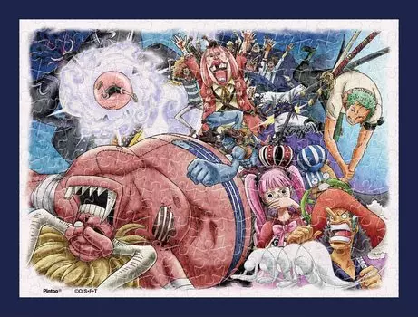 Ensky 150 Piece Mame Puzzle Jigsaw Puzzle One Piece Triangle Thriller Bark Devil s (7,6x10,2см) МА-27