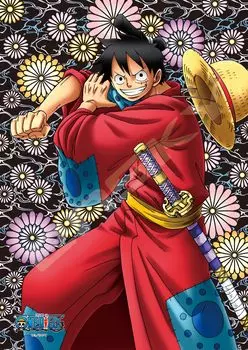 Ensky 208 деталей Art Crystal Jigsaw Puzzle One Piece Luffy Taro (18,2x25,7)