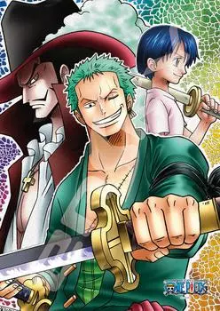 Ensky 208 Piece Jigsaw Puzzle ONE PIECE Trail of Encounter Art Crystal Jigsaw Puzzle ~Zoro~ (18.2x25.7cm) 208-AC20