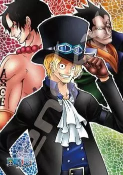 Ensky 208 Piece Jigsaw Puzzle ONE PIECE The Path of Encounter~Sabo~ Art Crystal Jigsaw Puzzle (18.2x25.7cm) 208-AC22