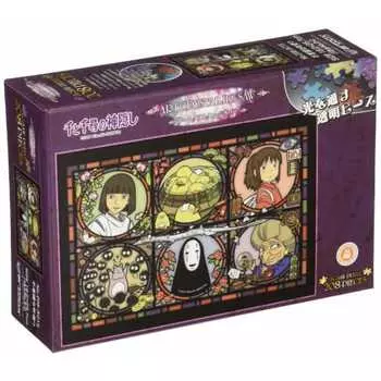 Ensky 208 Piece Jigsaw Puzzle Унесенные призраками Таинственный город Новости Art Crystal Jigsaw Puzzle (18,2x25,7см)