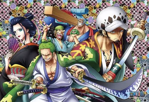 Ensky 300 Piece Art Crystal Jigsaw Puzzle One Piece Wano Kunii (26x38cm)
