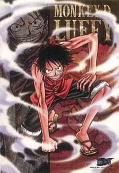 Ensky 300 Piece Jigsaw Puzzle One Piece Straw Hat Pirates Monkey Luffy D. (26x38cm) 300-325