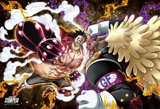 Ensky 300 piece jigsaw puzzle PIECE movie version Luffy Barret ONE STAMPEDE vs. (26x38cm)