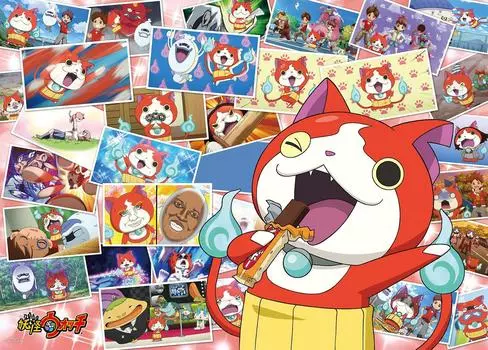 Ensky 300 Piece Jigsaw Puzzle Yokai Watch I Love Large Piece Jibanyan! (38x53cm) 300-L386