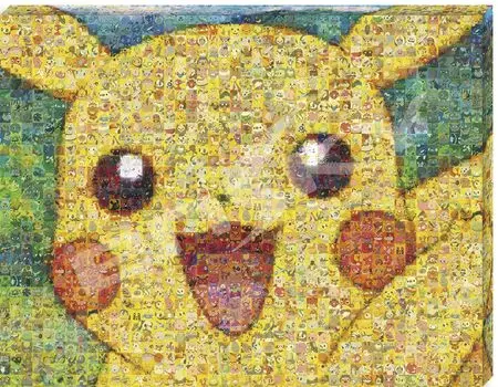 ENSKY 366 Piece Jigsaw Puzzle Pokemon Mosaic Art Pikachu x - - (31 24см) АТБ-01