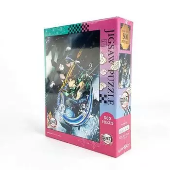 Ensky 500 Piece Jigsaw Puzzle Kimetsu no Mugen Train Edition 2 Demon Slayer Yaiba (38x53cm) 500-364