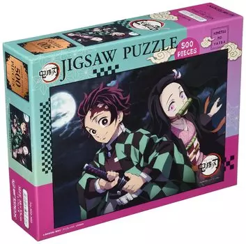Ensky 500 Piece Jigsaw Puzzle Tanjiro and Nezuko 3 500-360