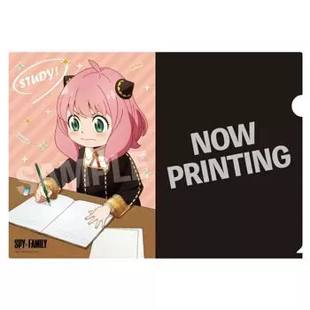 Ensky A4 clear file School will do its Approximately Made of PP SPYFAMILY best! 310220mm