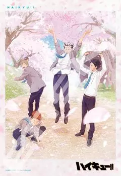 ENSKY Anime Spring Man 26 x 38cm Jigsaw Puzzle 300 Pieces JIGSAW PUZZLE Haikyu!! 300-3068