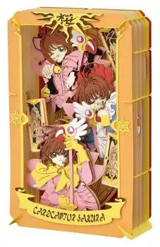 Ensky Cardcaptor Sakura Paper Theater PT-L35 Боевой костюм Приблизительный. В160 x Ш100 x Г42 мм Изготовлено из бумаги