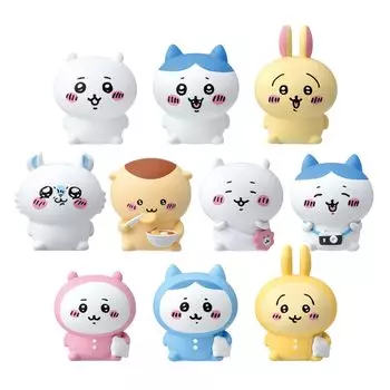 [Ensky] Chikawa Soft Vinyl Puppet Mascot Box of 10