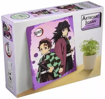 ENSKY Demon Kimetsu no Yaiba Tanjiro and Giyuu x x Art Board Jigsaw Puzzle 366 Pieces ARTBOARD JIGSAW Slayer 23.7 30.7 2.1cm ATB-23