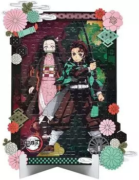 ENSKY Demon Kimetsu no Yaiba x Art Decoration Paper Jigsaw Puzzle 108 Pieces JIGSAW PUZZLE Slayer 23.5 29.4cm 108-DP03
