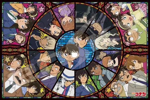 ENSKY Detective Conan Kaleidoscope of Glow 50 x 75cm Art Crystal Jigsaw Puzzle 1000 Pieces ART CRYSTAL JIGSAW 1000-AC009