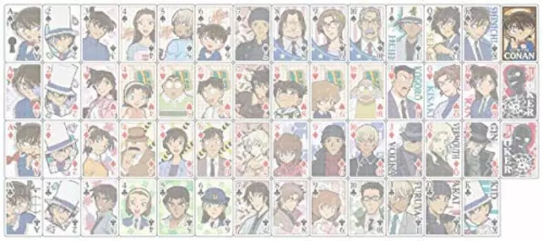 Ensky Detective Conan Skeleton игральная карта размер карты приблизительно В88 x Ш58 мм 472641