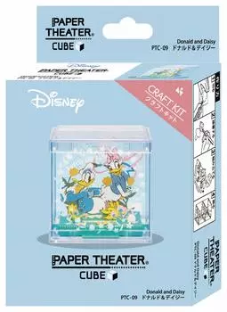 Ensky Disney Дональд Дейзи Бумажный Театральный Куб и
