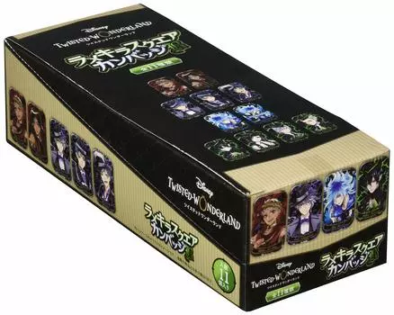 Ensky Disney Twisted Wonderland Lame Kira Square Can Badge B BOX Product