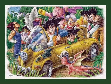 ENSKY Dragon Ball Jungle Drive x Mame Puzzle 150 Piece Jigsaw Puzzle 7.6 10.2cm MA-22