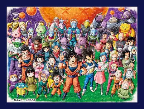 ENSKY Dragon Ball Super Super Large x Mame Puzzle 150 Piece Jigsaw Puzzle Collection! 7.6 10.2cm MA-48