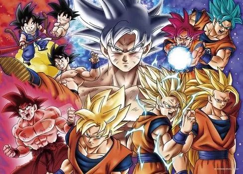 ENSKY Dragon Ball Super Ultimate Evolution 38 x 53 см пазл 500 элементов JIGSAW PUZZLE Воин! Траектория!! 500-330